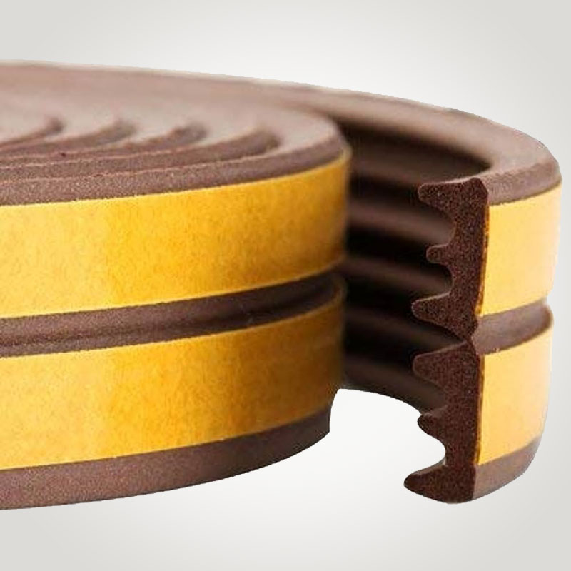 EPDM Rubber E Shape Profile